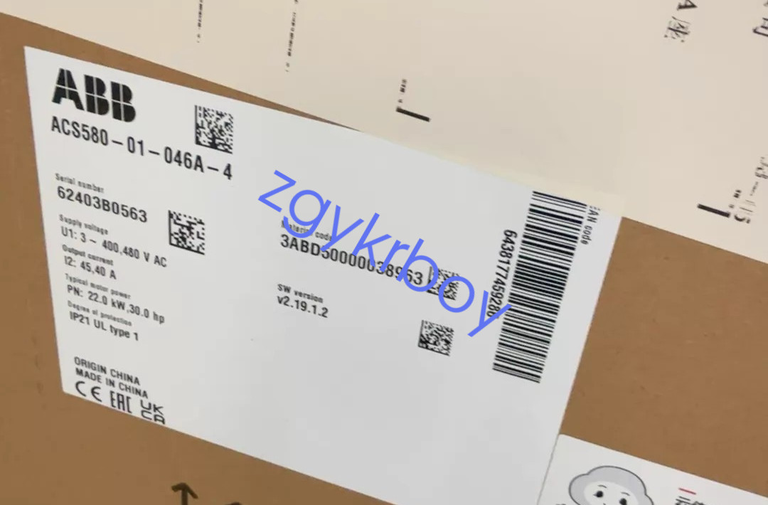 ACS580-01-046A-4 brand new ABB Frequency converters