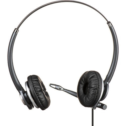 Plantronics HW720 EncorePro Black Stereo Headset QD Boom Mic 78714-101 805H6AA
