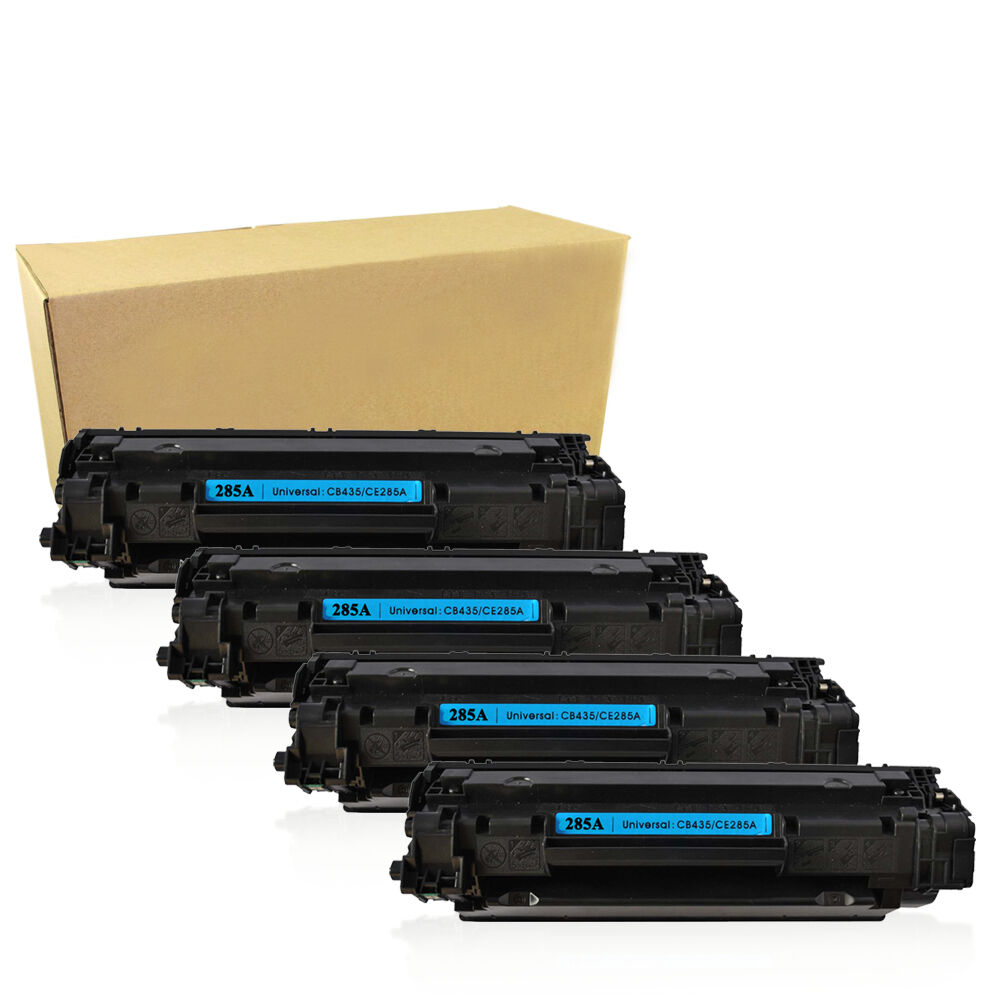4 PK CB435A 35A Toner Cartridges For HP LaserJet P1002 P1003 P1005 P1006 Printer