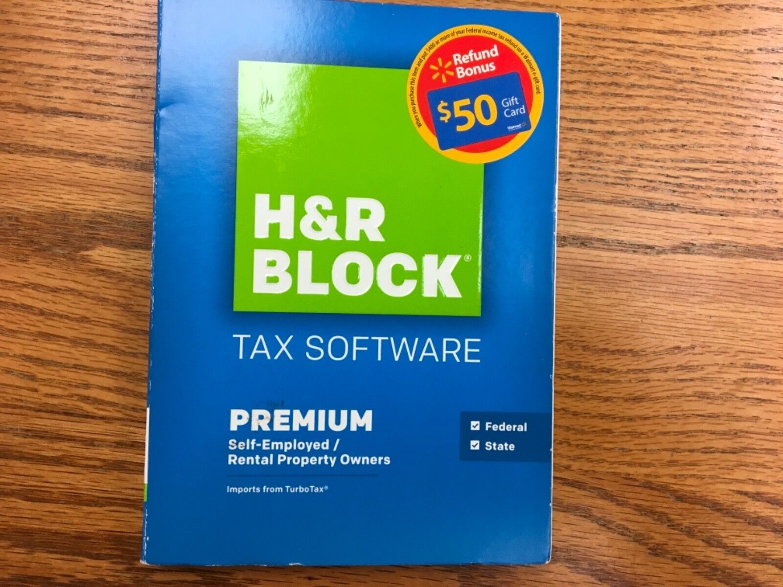 2015 H&R Block Premium Federal and State BRAND NEW FACTORY SEALED