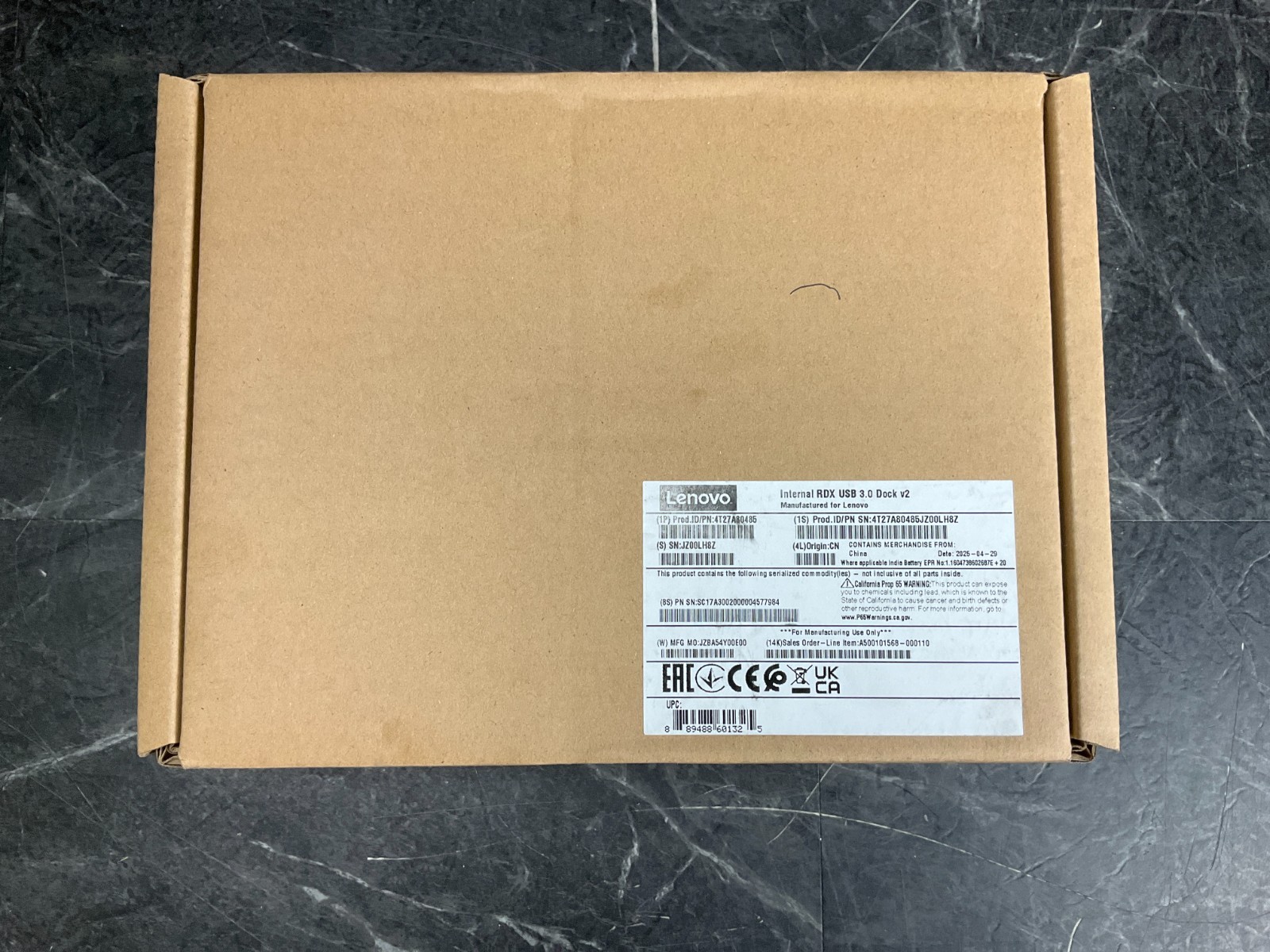 Lenovo RDX External USB3 Docking Station 4T27A80485 🇺🇸✨🇺🇸✨ BRAND NEW