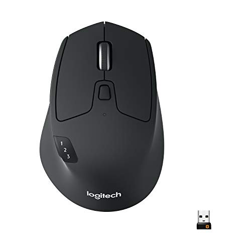 LOGITECH M720 TRIATHLON MULTI-DEVICE WIRELESS MOUSE, BLUETOOTH, - Scratch & Dent