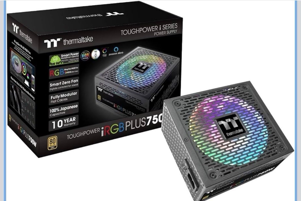 Thermaltake Toughpower iRGB Plus 750W 80+ Gold SLI/Crossfire Ready