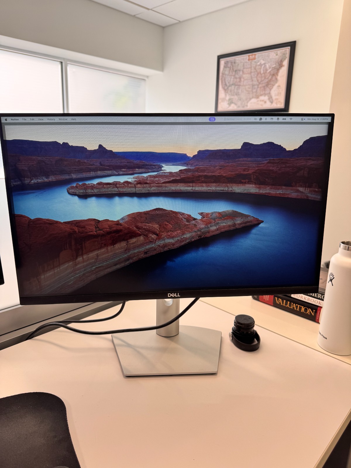 Dell S2421HS 24 Inch Widescreen LED Monitor - Black - Barely used (Adjustable)