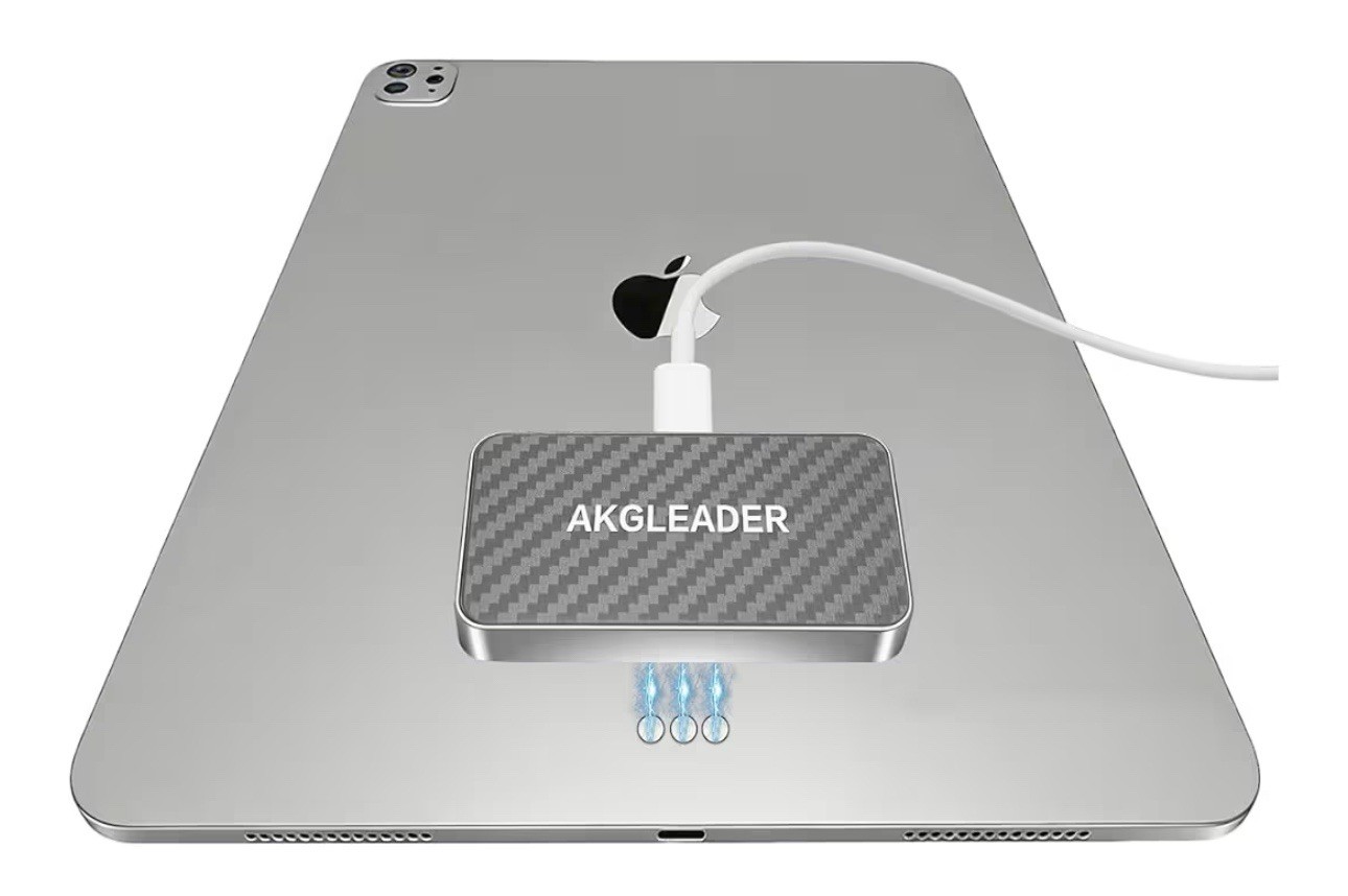 AKGLEADER Magnetic wireless charger iPad Pro13 READ DESCRIPTION adapter not incl
