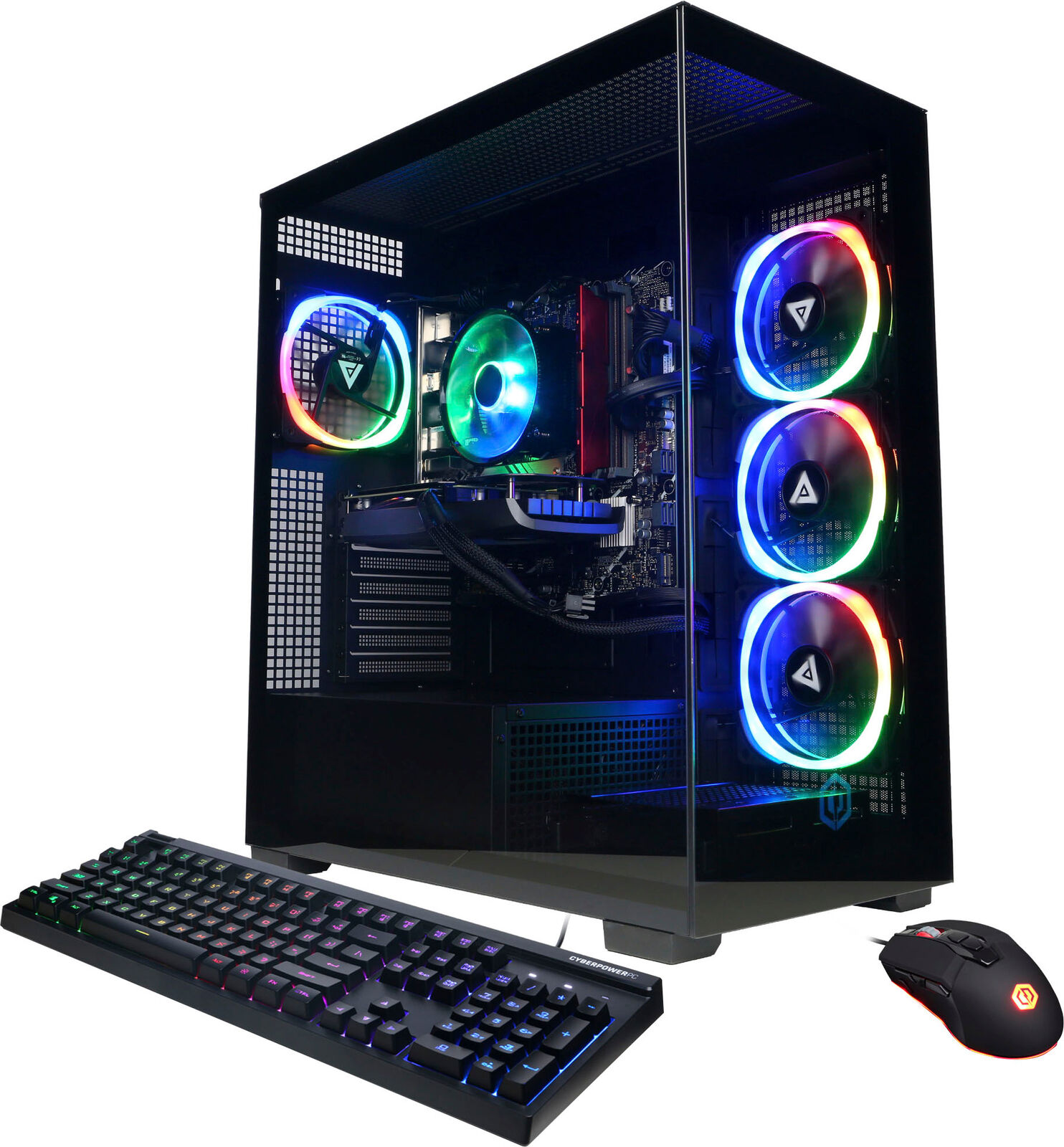 CyberPowerPC - Gamer Xtreme Gaming Desktop - Intel Core i5-14400F - 16GB Memo...