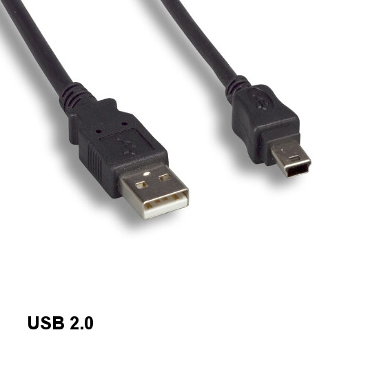 10x 10ft USB 2.0 Type A to Mini B 5Pin Cable for PS3 Controller Camera PDA MP3