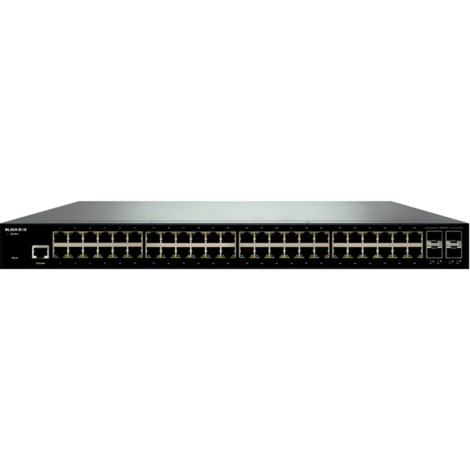 Black Box - LGB5052A-R3 - Black Box GB Ethernet Managed Switch - 48 RJ45, 4