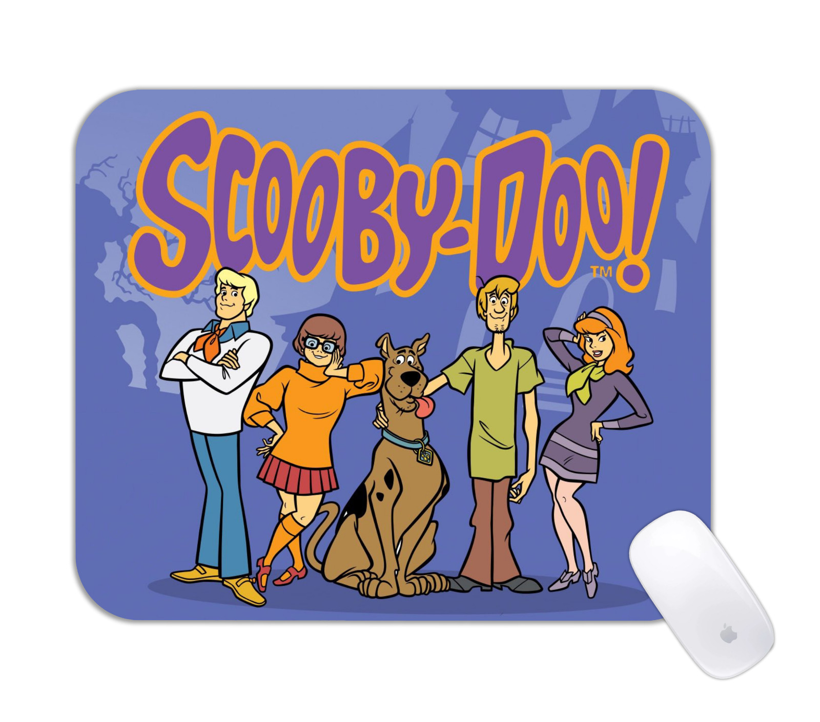 Scooby-Doo Gang Adventure Desk Mat Non-Slip Gaming Mouse Pad