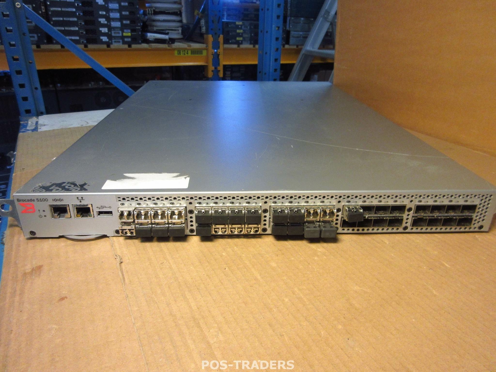 Brocade 5100 NA-5120-0008 40-Port 8Gb Fibre Channel SAN Switch - INCL 25X SFPS