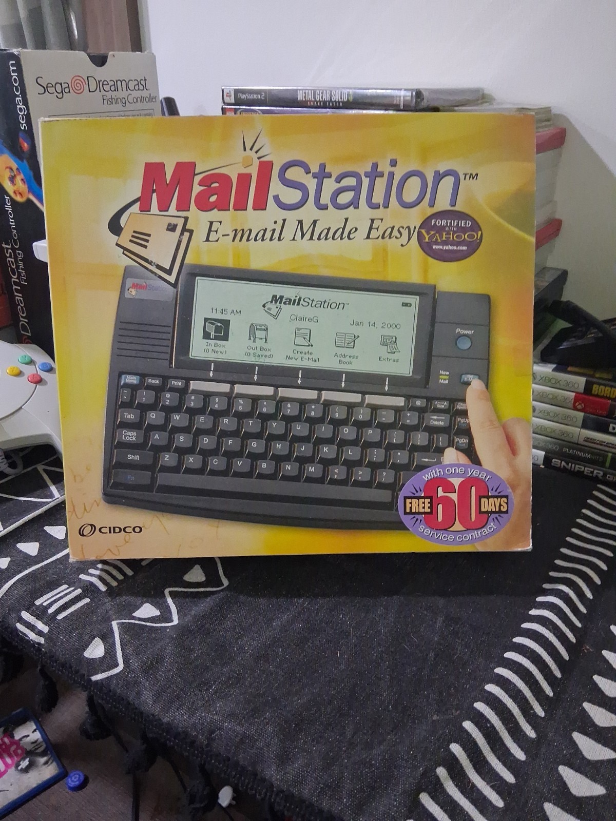 Vintage Cidco MailStation, E-mail Without The PC, New Open Box, Not Tested As Is