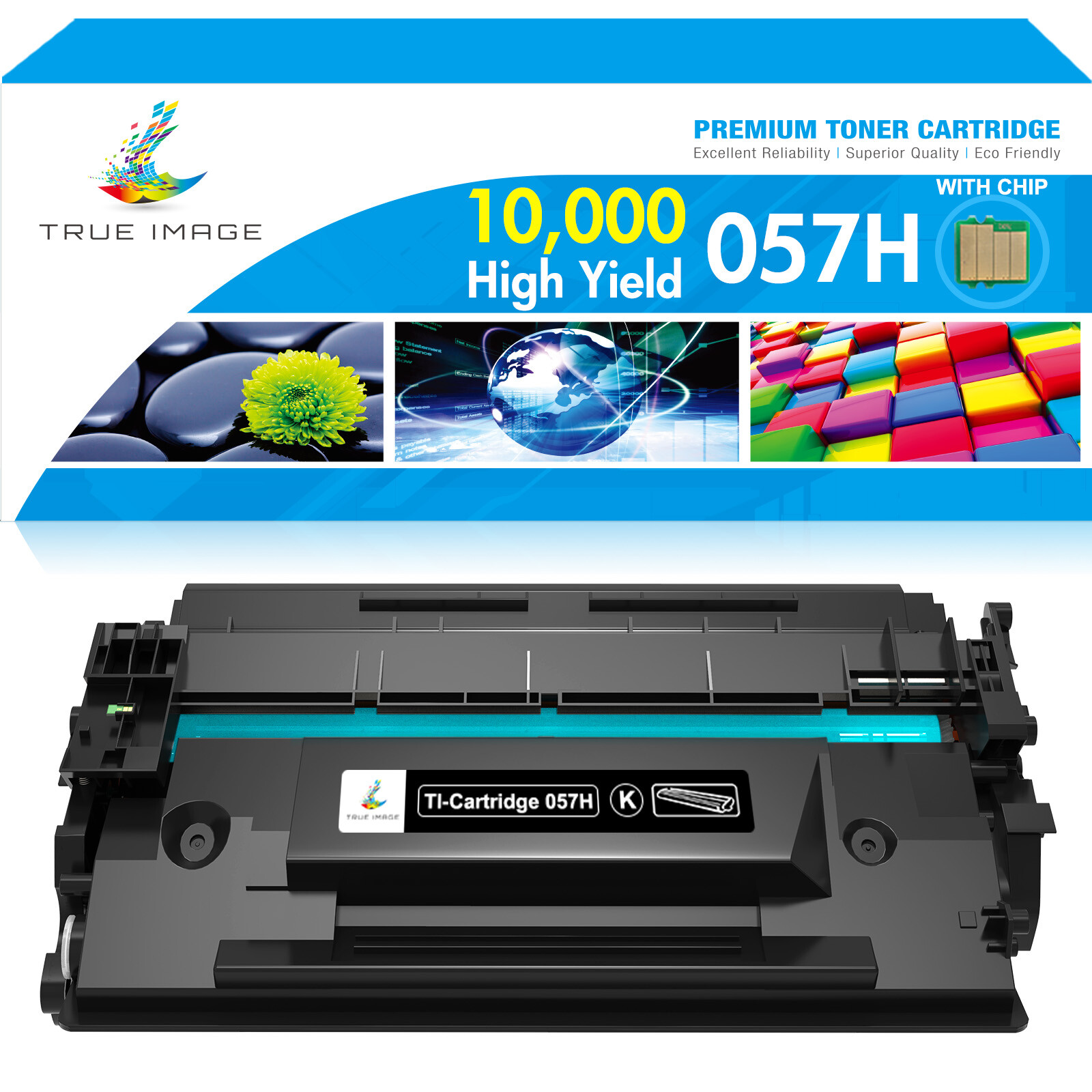 Toner 057 Compatible for Canon 057H ImageCLASS MF445dw MF448dw MF449dw LBP227dw