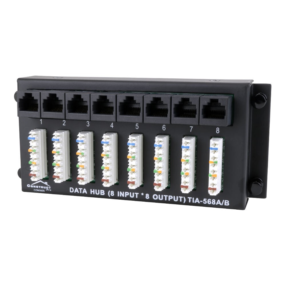 Construct Pro 8x8 Patch Panel Module 