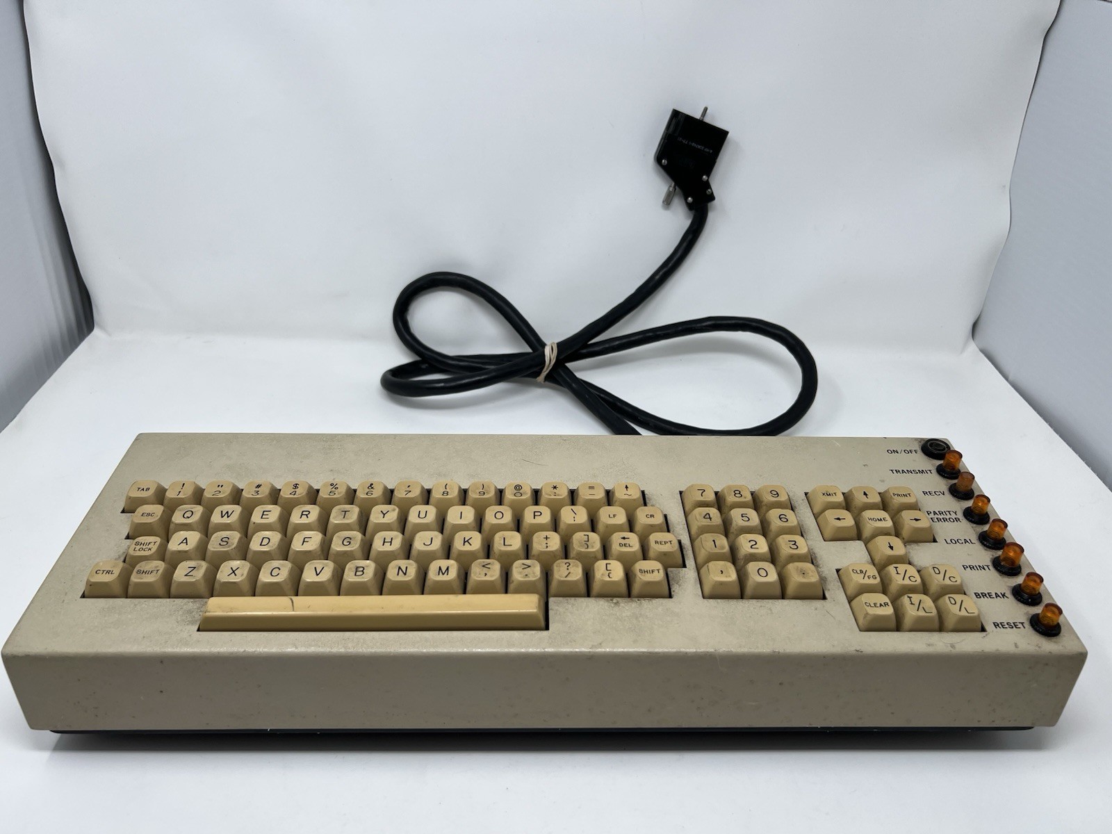 Rare Vintage Hazeltine 2000 Terminal Computer Keyboard - Untested