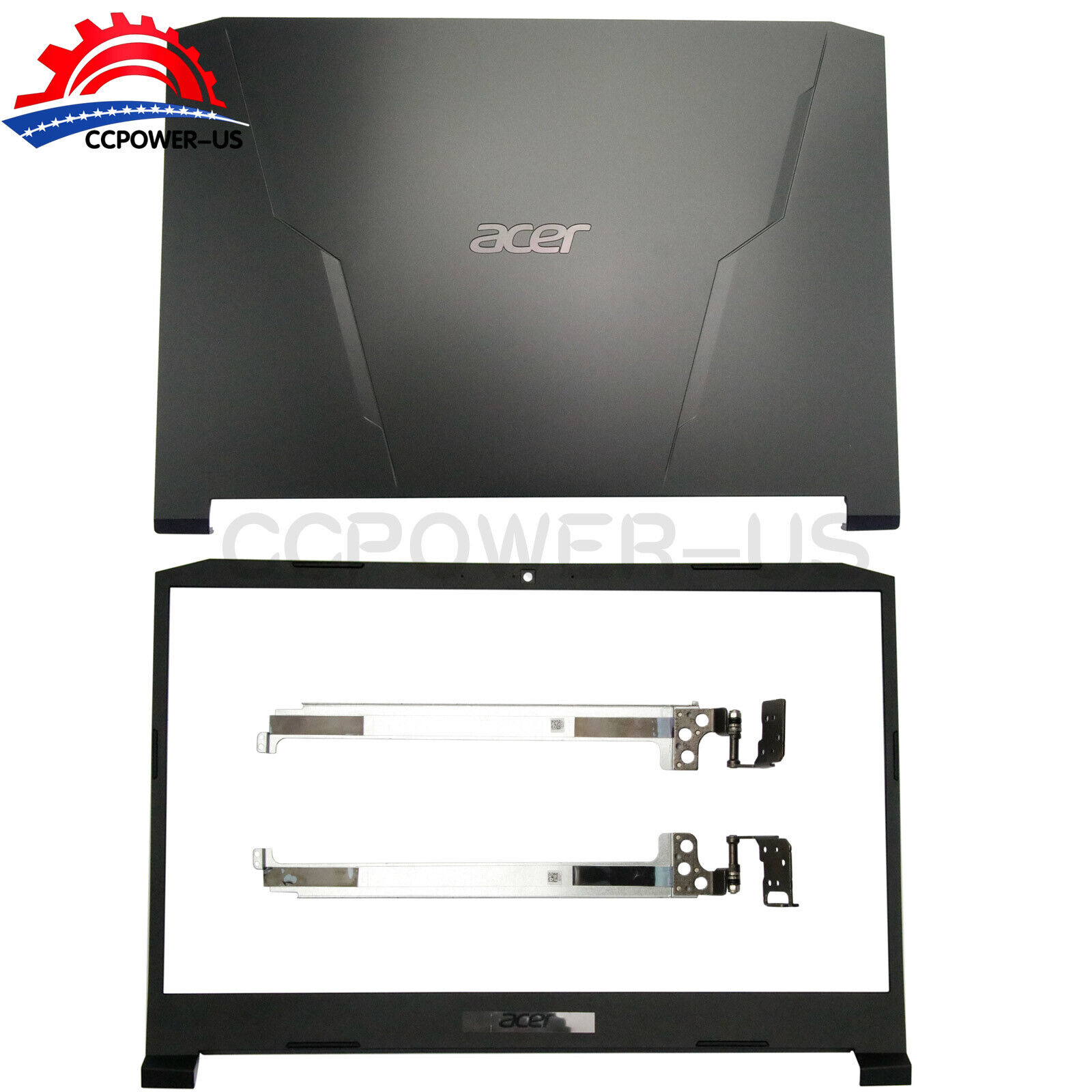 New Acer Nitro 5 AN515-56 AN515-57 54 55 LCD Back Cover Real Lid Bezel Hinges US