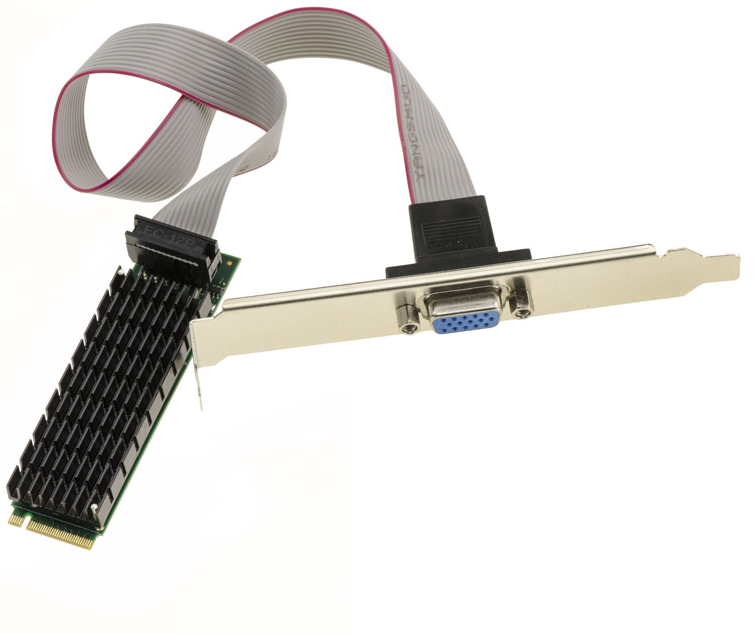 KALEA-INFORMATIQUE 2D VGA DB15 Graphics Card M2 M-Key Aspeed AST2400 1920x1080