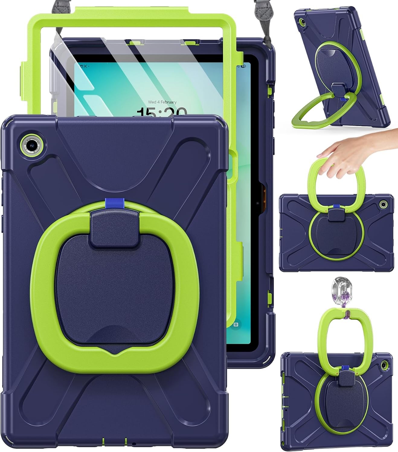 Case for Samsung Galaxy Tab A11+ Plus 2025 - 11 Inch, Protective Silicone Cover