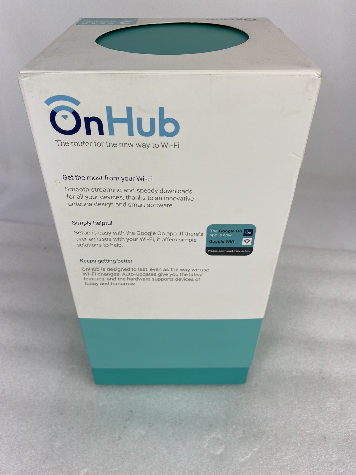 TP-Link OnHub AC1900 Mbps Gigabit Wireless AC Router (TGR1900BLU) 
