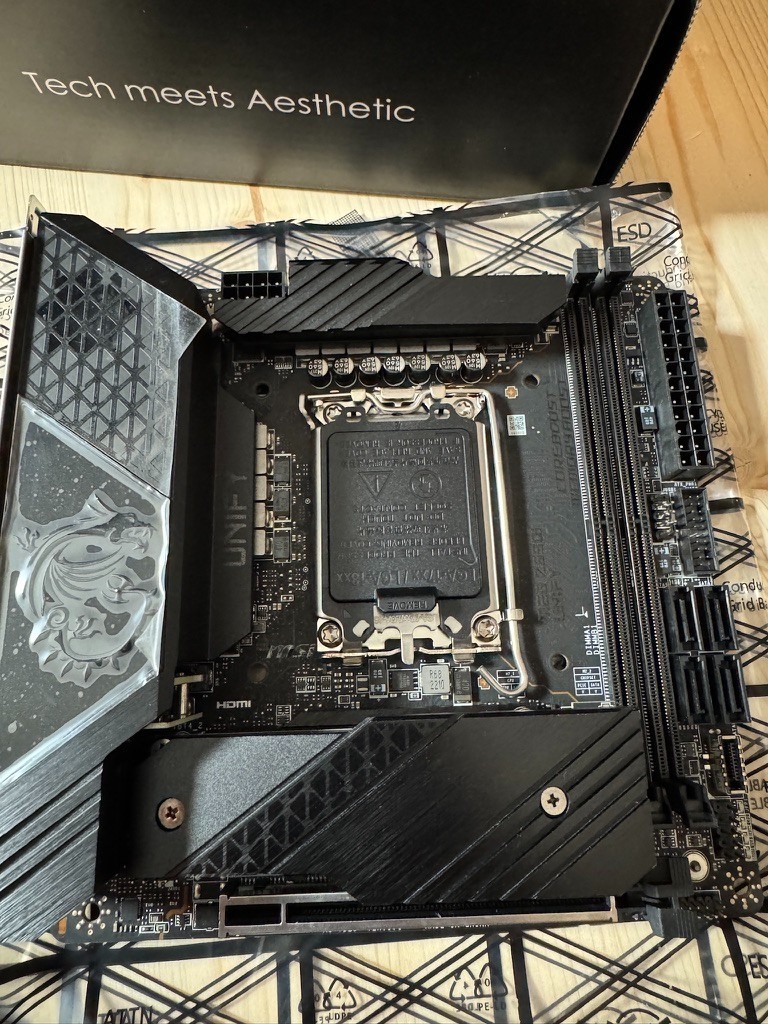 *READ* MSI Z690I UNIFY MEG, LGA 1700, Intel Motherboard