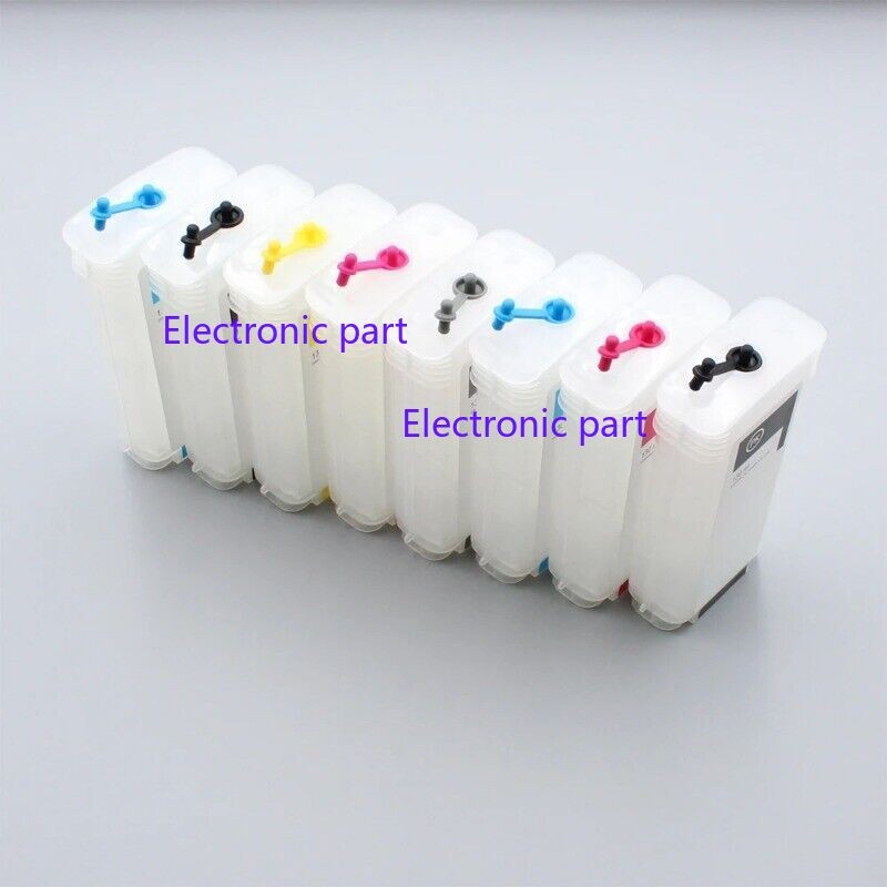 For HP 70 280ml 8 Pieces Permanent ARC Chip Ink Cartridge For HP Z5200 Z2100