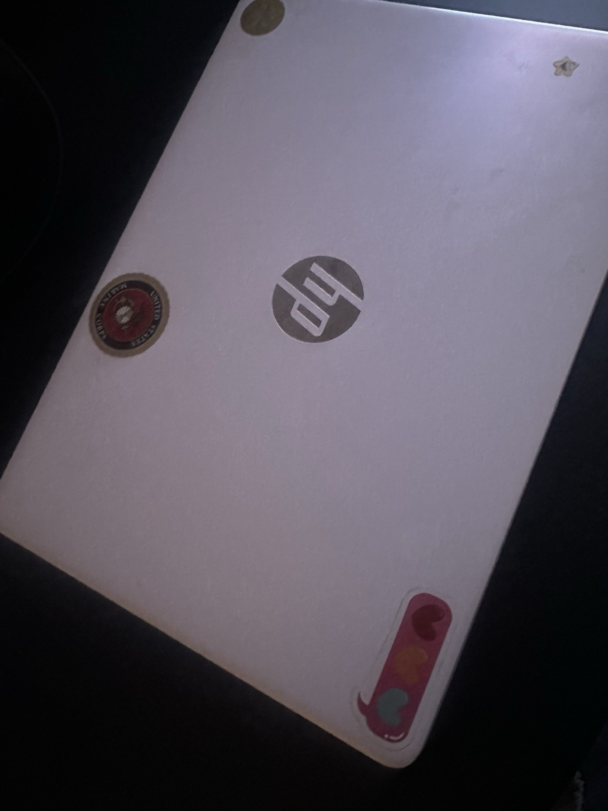 Hp Laptop Model 14-dq0002dx White  W/ Charger  