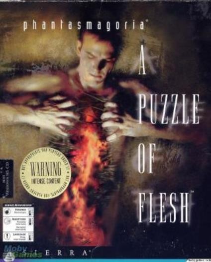 Phantasmagoria II 2: A Puzzle of Flesh PC CD gothic horrors adventure cult game