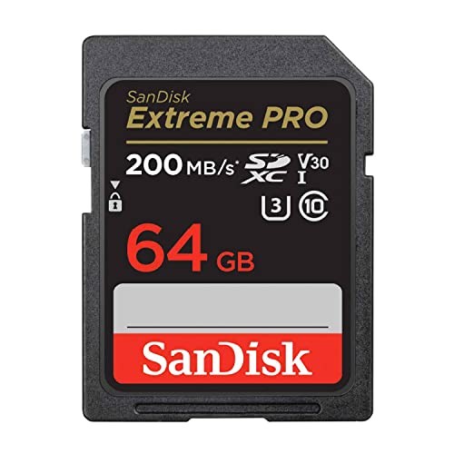 SanDisk SD Card Extreme PRO 64GB UHS-I V30 SDSDXXU-064G-GHJIN NEW