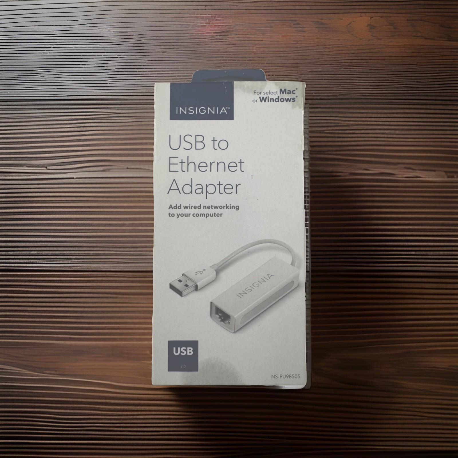 **LOT OF 40** Insignia NS-PU98505 USB 2.0 to Ethernet Adapter RJ-45 LAN Dongle