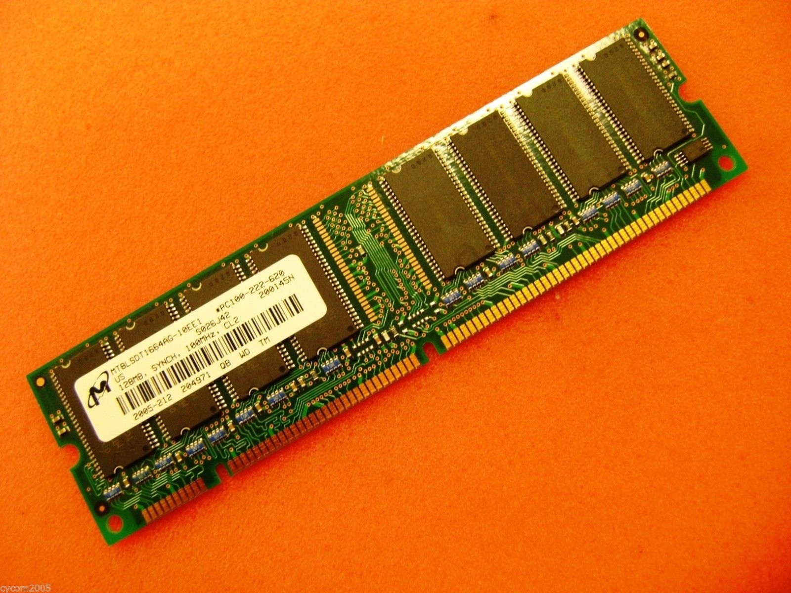 Xerox Phaser 2135 Color Printer 128MB PC100 Memory Module MT8LSDT166AG-10EE1