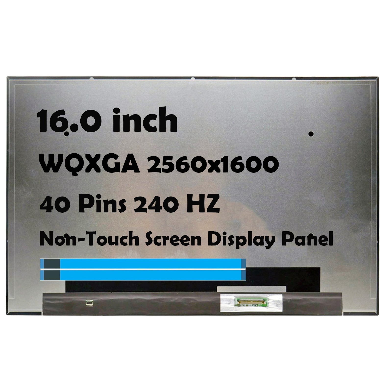 16" NE160QDM-NZ3 V8.2 2560x1600 40 pins LCD Non-Touch Screen Display Panel