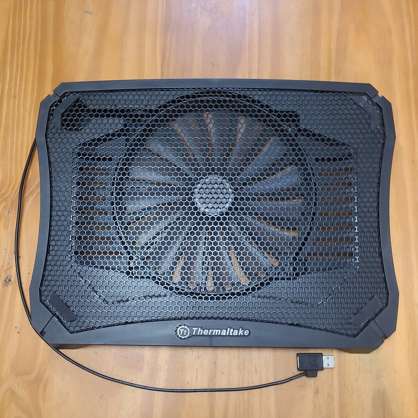 Thermaltake Massive V20 Steel Mesh Panel Single 200mm Blue LED Tested Working 