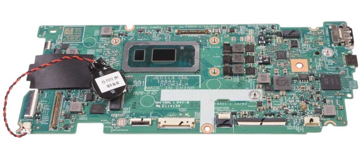 COMPATIBLE WITH HF90F DELL INTEL CORE i7-10510U 16GB MOTHERBOARD I7391-7520B