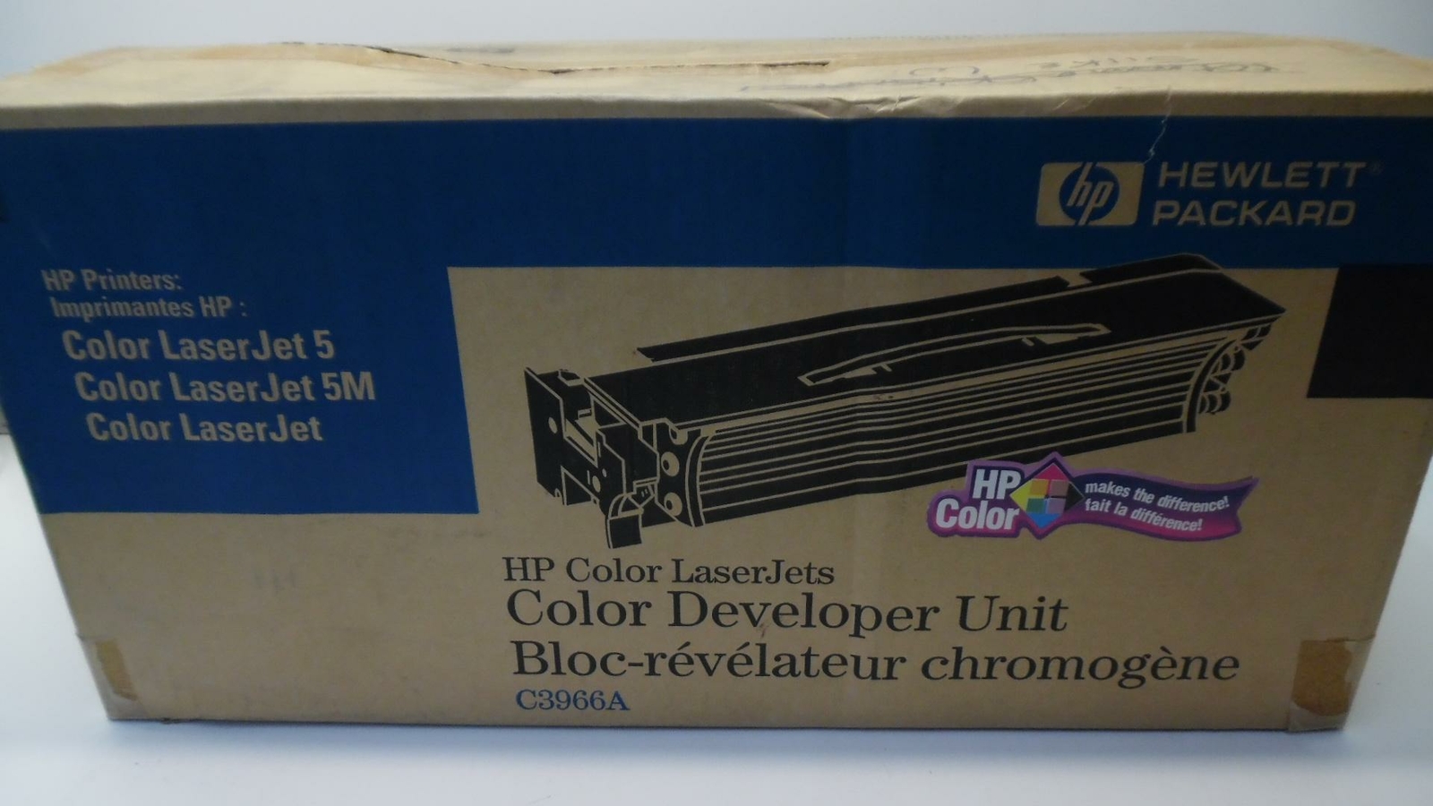 Original HP Color Developer Unit C3966A for HP Color LaserJet - Open Box Sealed