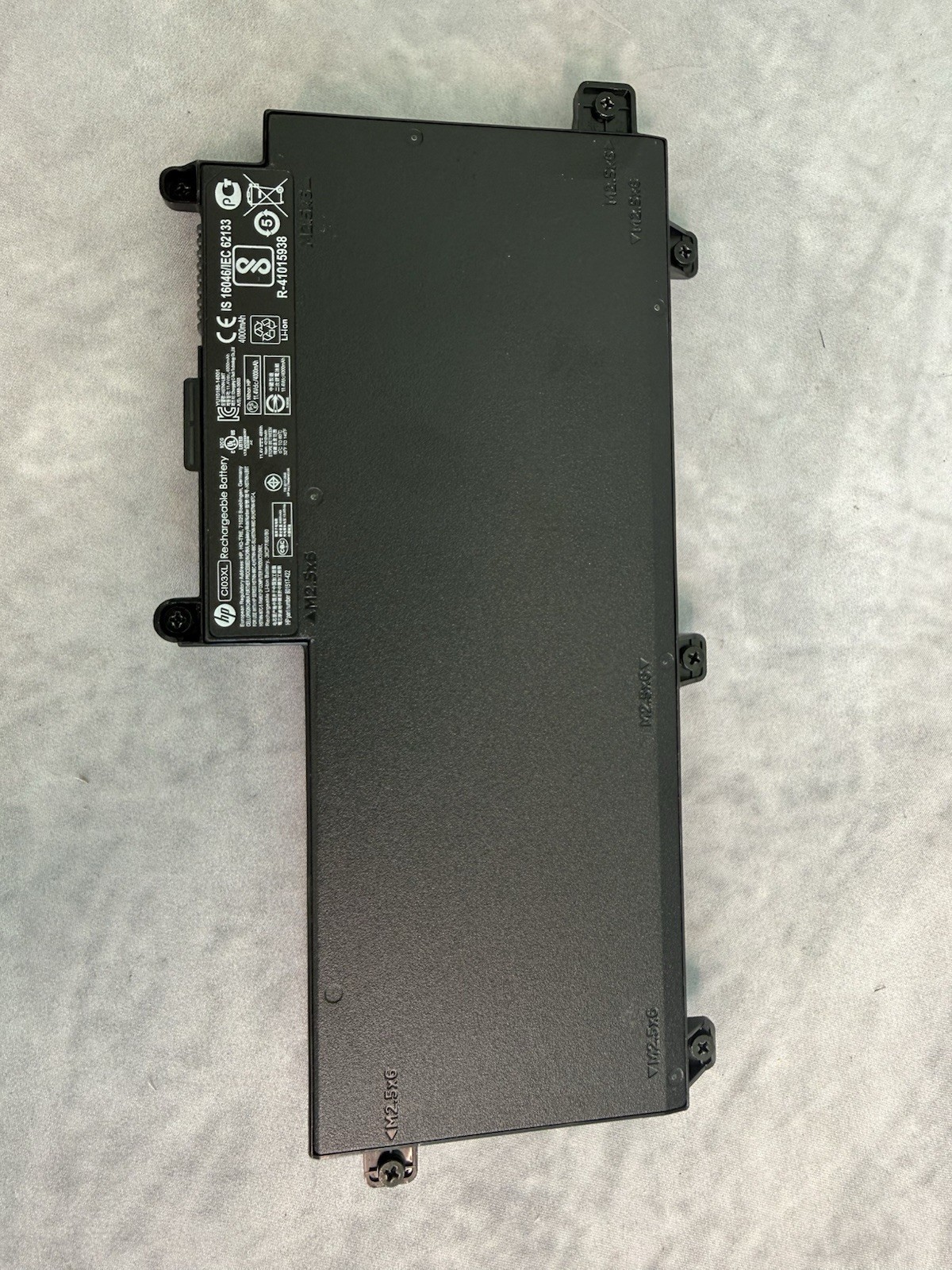 HP CI03XL Laptop Battery 11.55V 50Wh OEM Genuine Internal Battery Tested