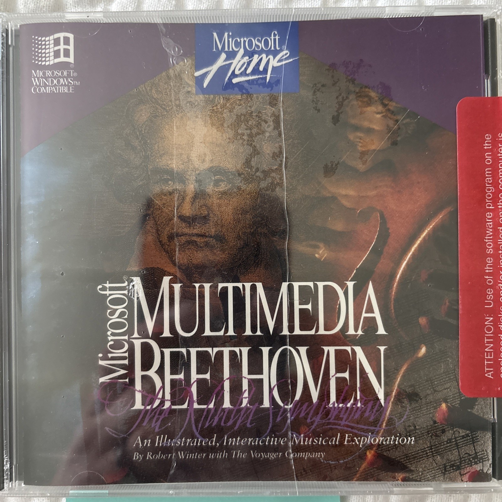 MICROSOFT MULTIMEDIA BEETHOVEN CD-ROM WINDOWS