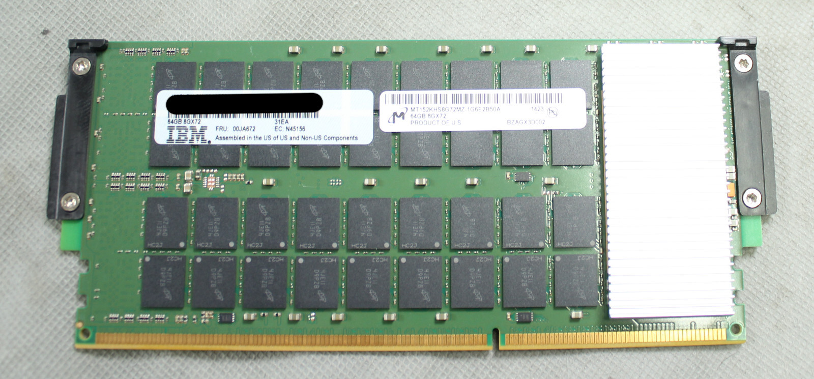 IBM 00JA672 64GB Memory DDR3 (4Gb) CDIMM DRAM 1600MHz 31E2 8284-22A Power8