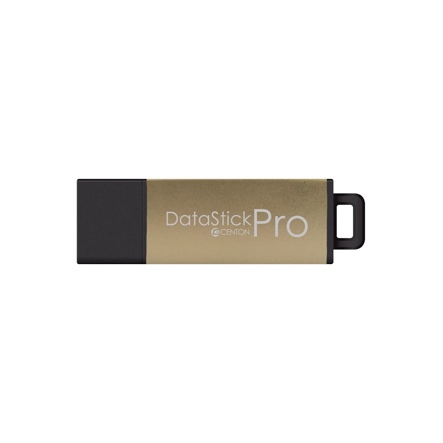 Electronics DataStick Pro USB 2.0 Flash Drive in Gold Metallic 128GB