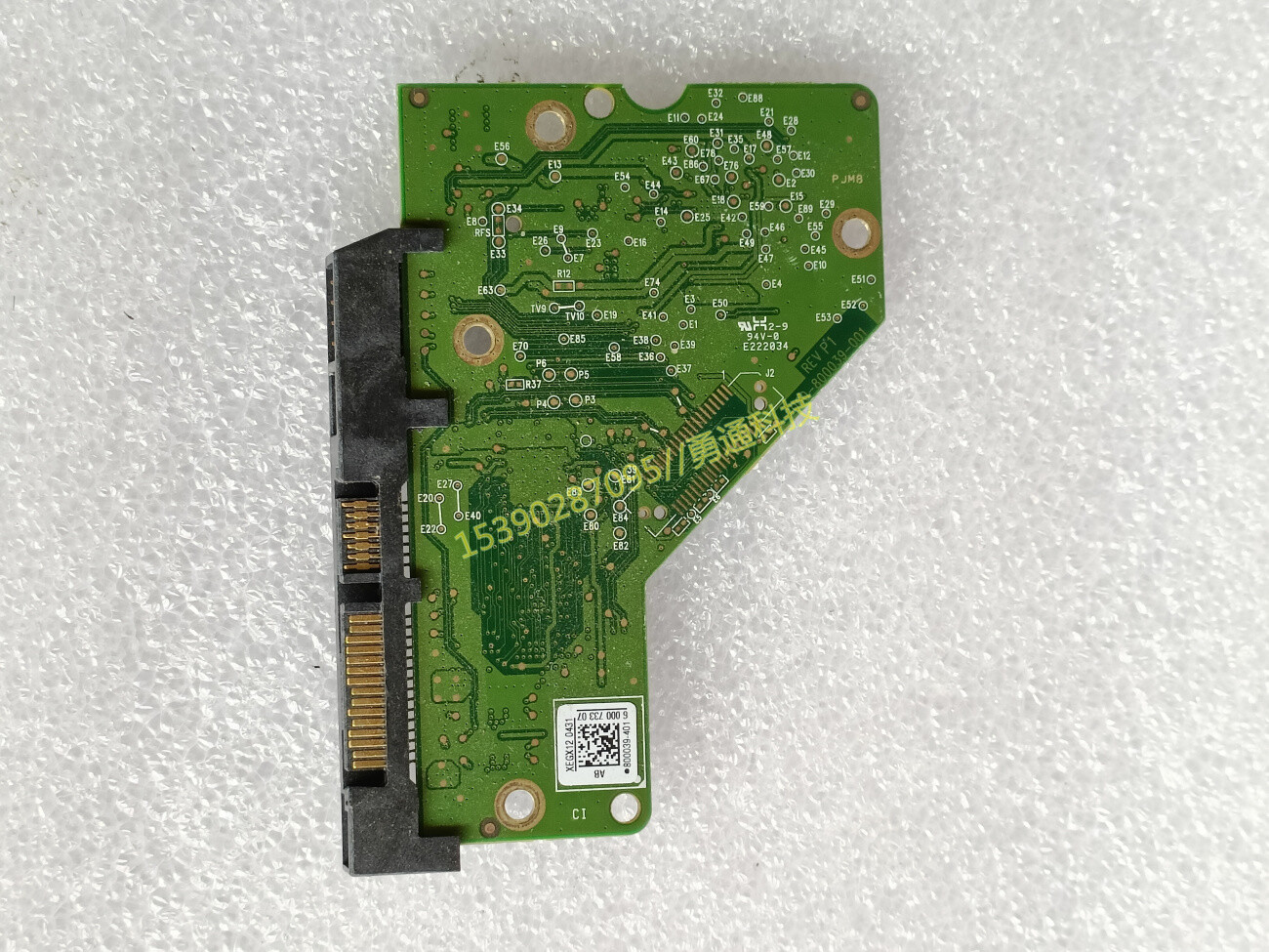 HDD PCB Digital Logic Controller Board Number: 2060-800039-001 REV P1