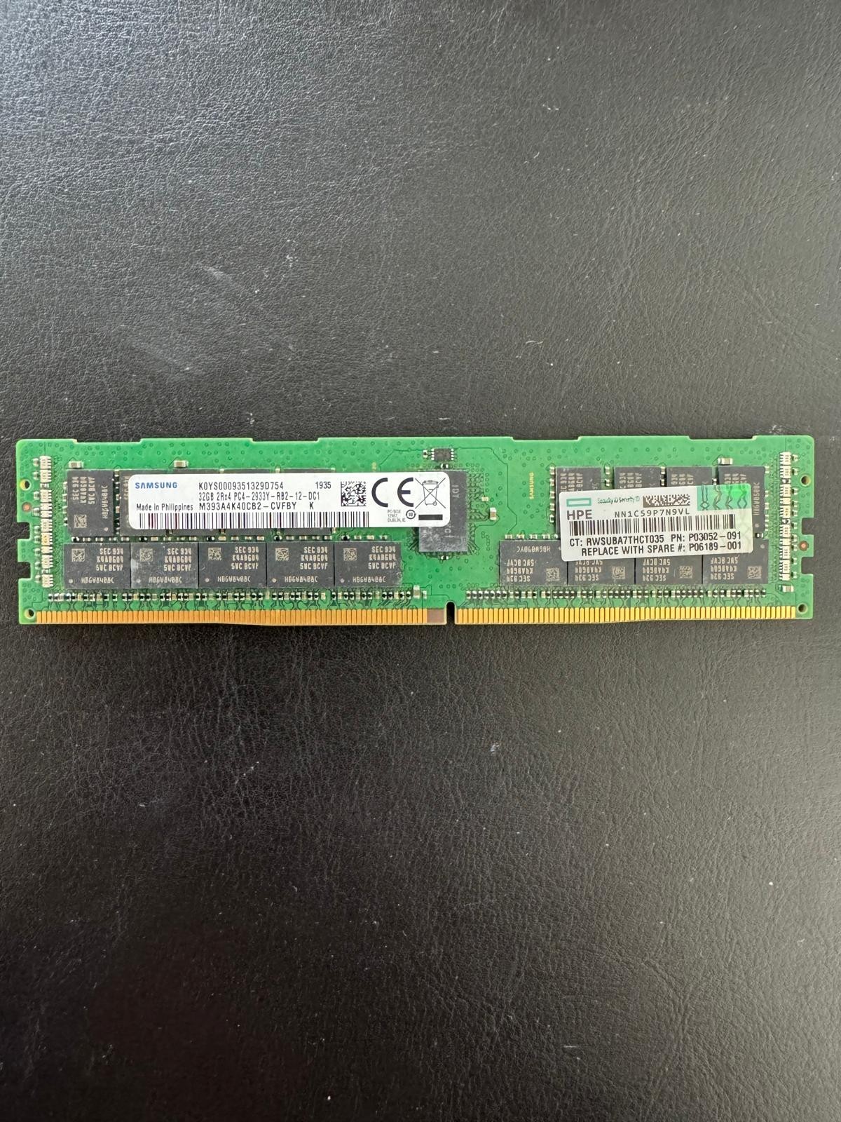 RAM Samsung 32 GB 2Rx4 PC4-2933Y
