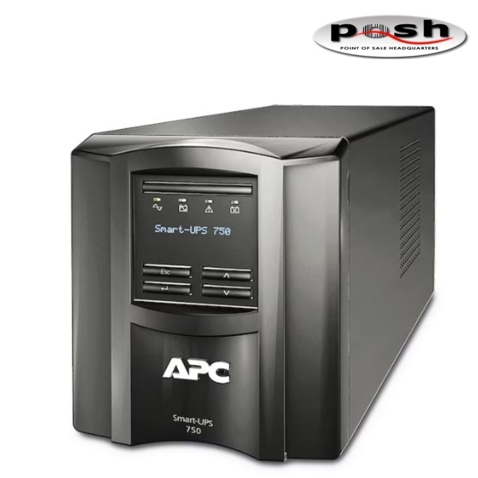 NEW– APC SMT750C Smart-UPS 750VA 500W LCD 120V –w/ SmartConnect Cloud Monitoring