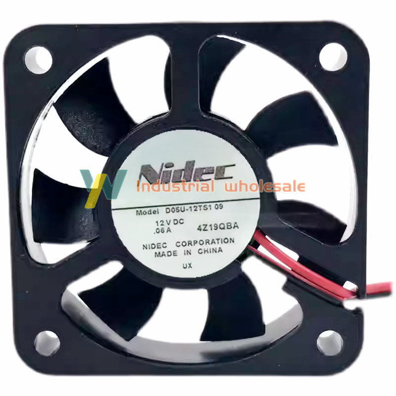 1PC new NIDEC D05U-12TS1 5013 50X50X13MM 12VDC 0.06AMP 2-PIN Quiet Cooling Fan