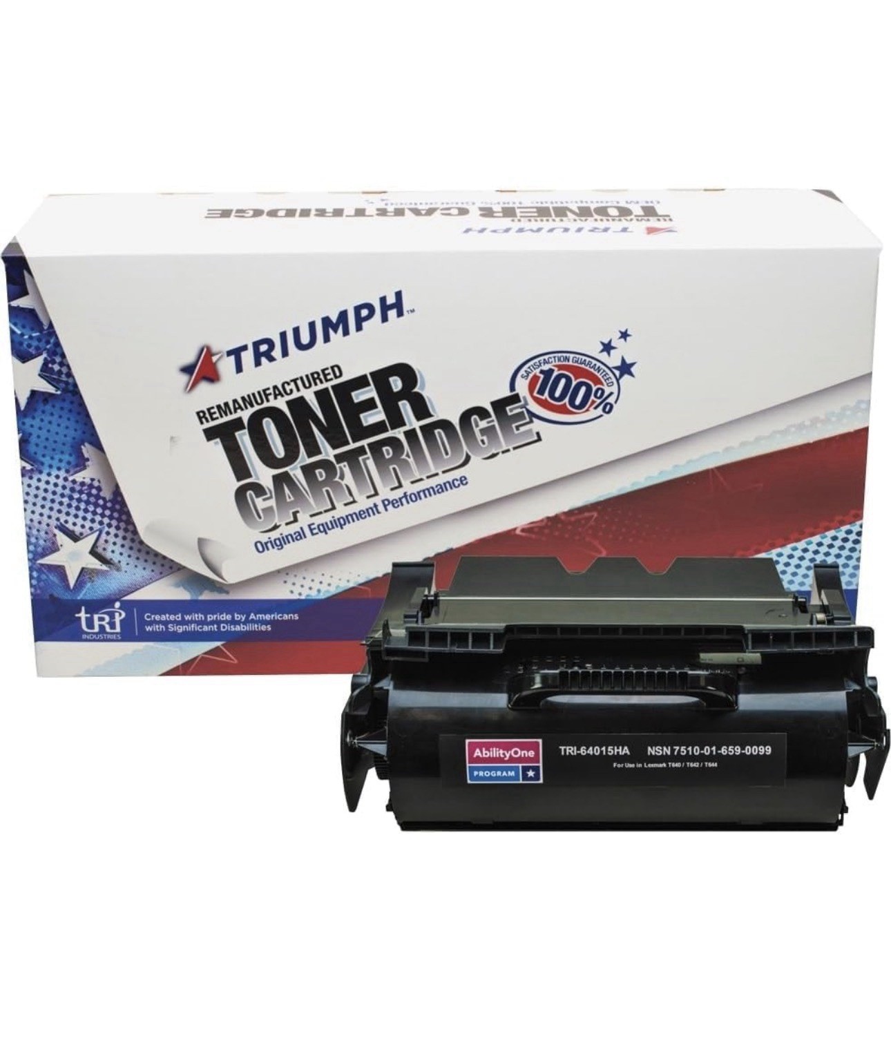 Compatible Lexmark T640 (64035HA) Toner Cartridge, Black 21K High Yield