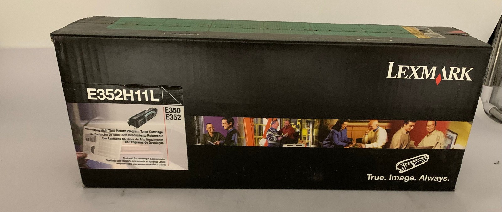 Genuine Lexmark E350/E352 Hi Yield Toner Cartridge, Latin Am. Ver. E352H11L, OEM