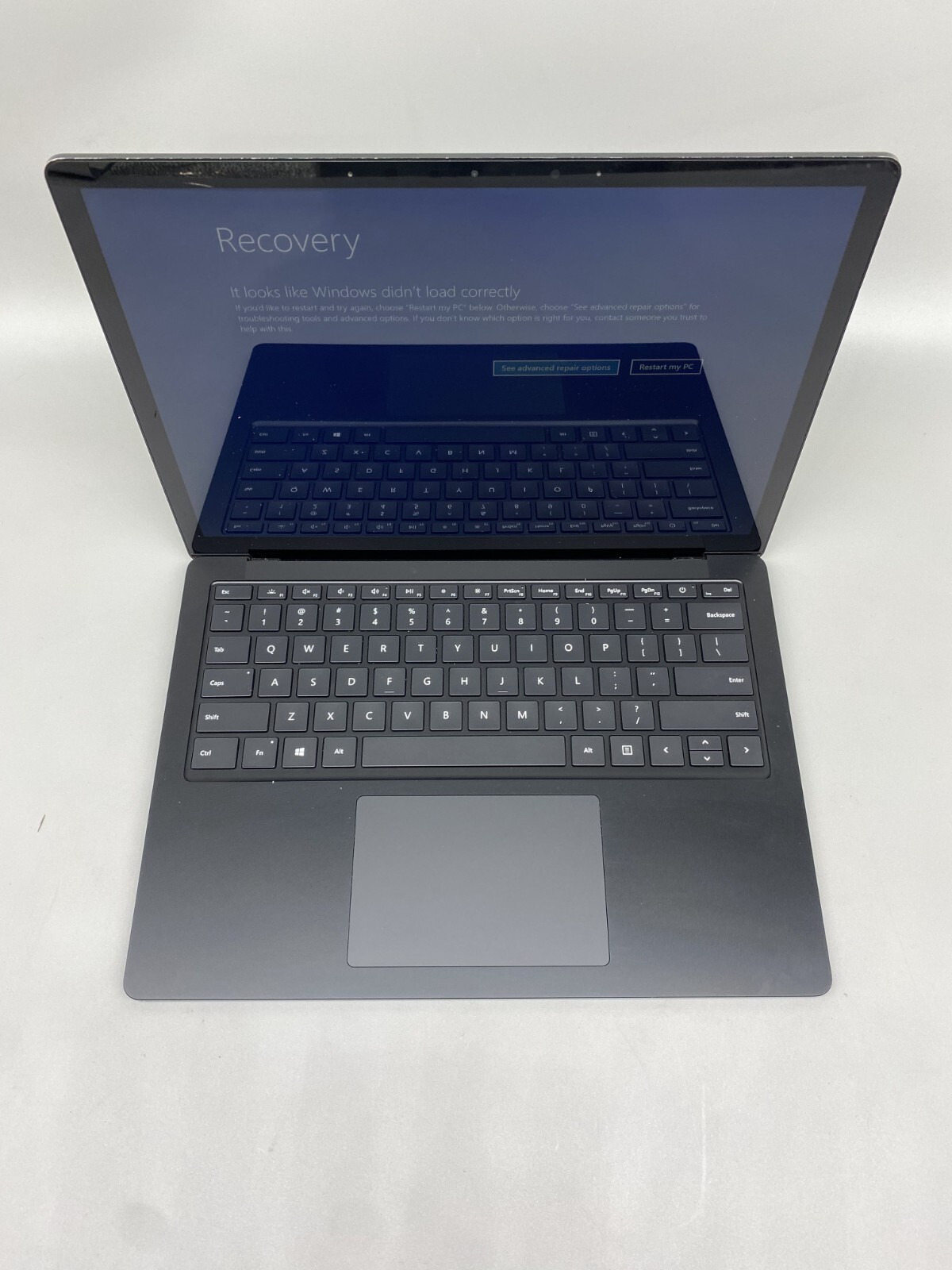 Microsoft Surface Laptop 3 1868 13" i5-1035G7 8GB DDR4 256GB SSD BLACK Fair/Dent