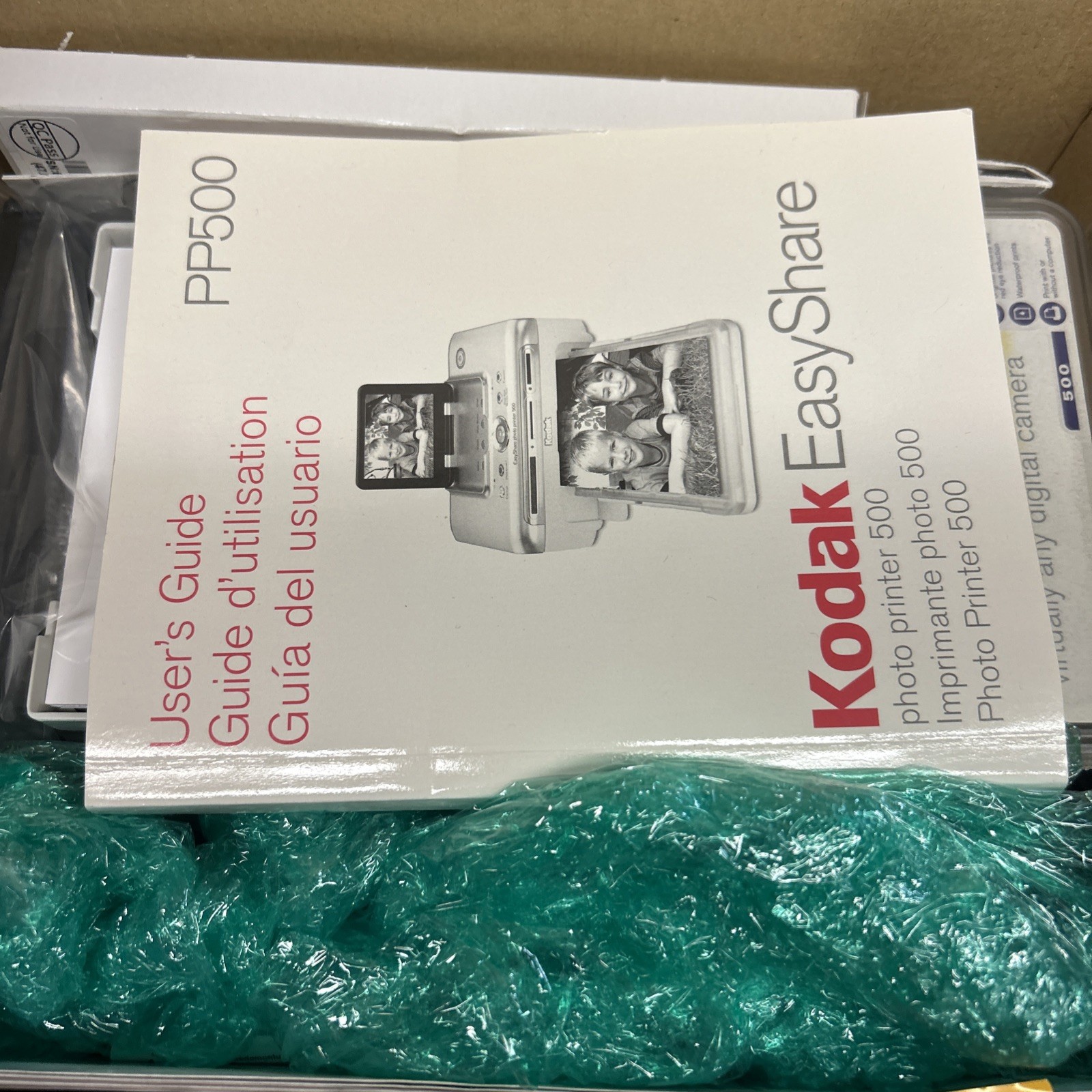 Kodak PP500 Easy Share Photo Printer Bluetooth, Used W/photo Paper Great