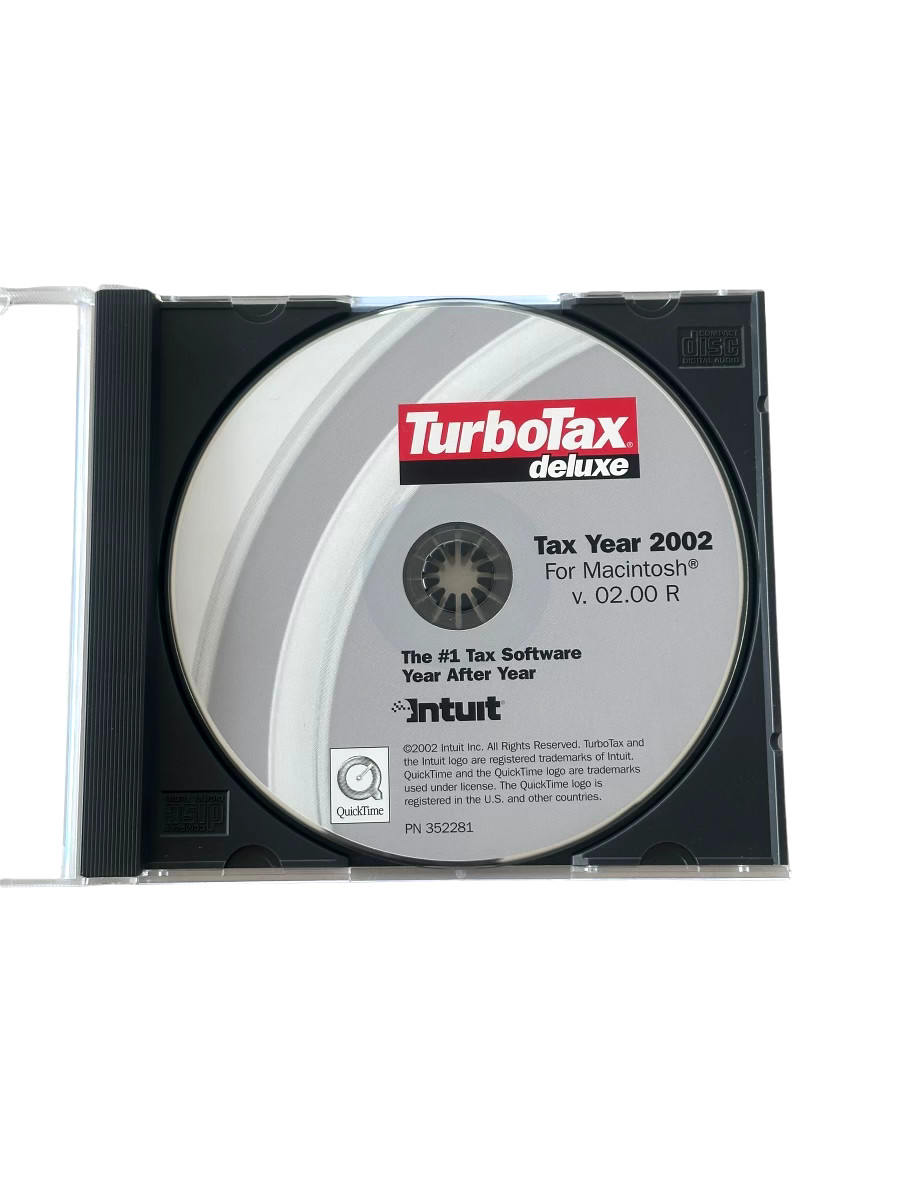 TurboTax Deluxe Tax Year 2002 For MAC