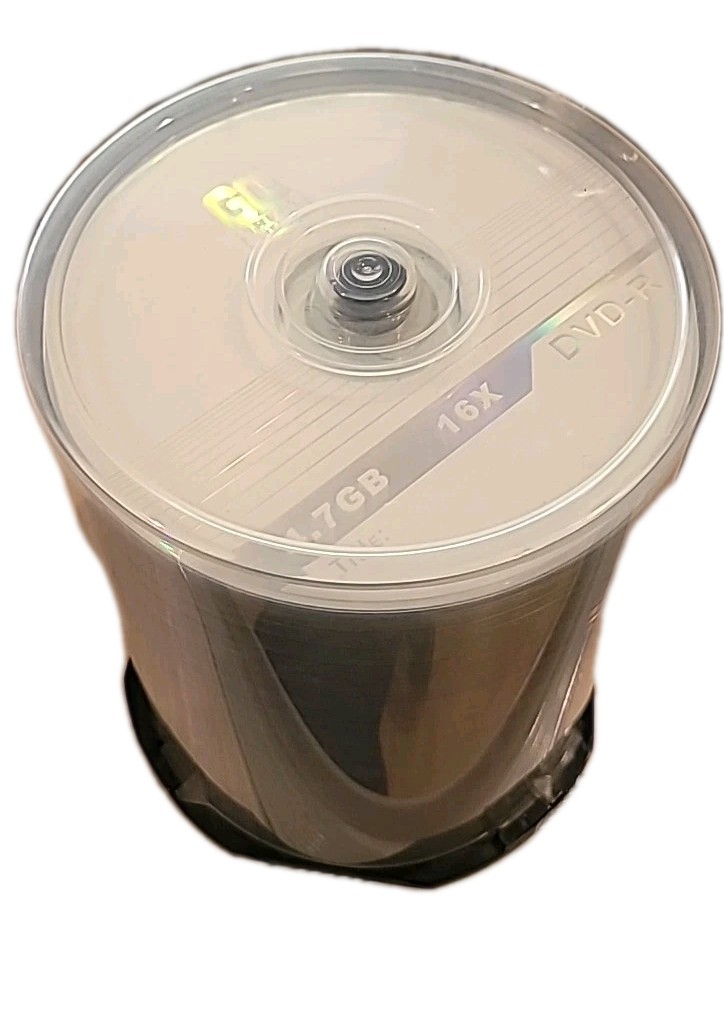 Stack of 100 x DVD-R 4.7 GB 16x GQ great quality