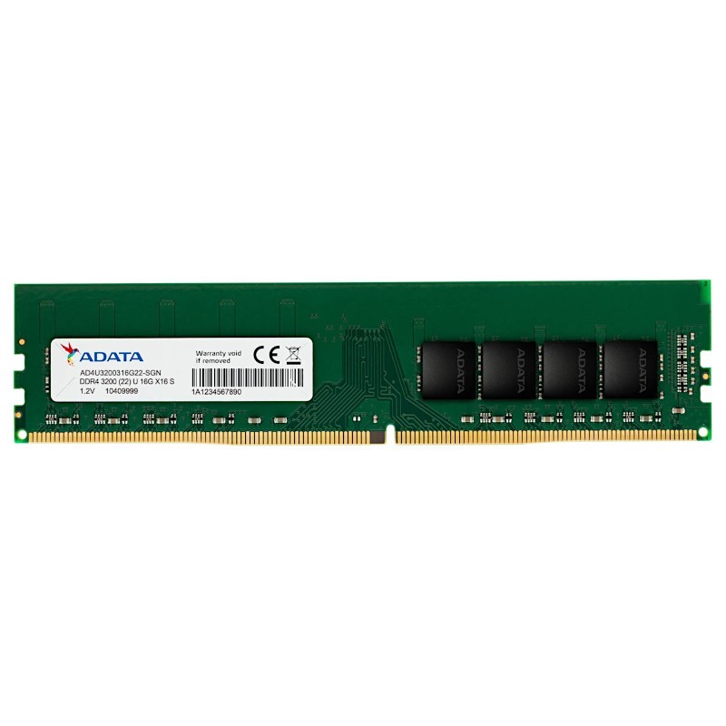 ADATA 32GB DDR4 3200MHz PC4-25600 CL22 U-DIMM Memory RAM AD4U320032G22-SGN