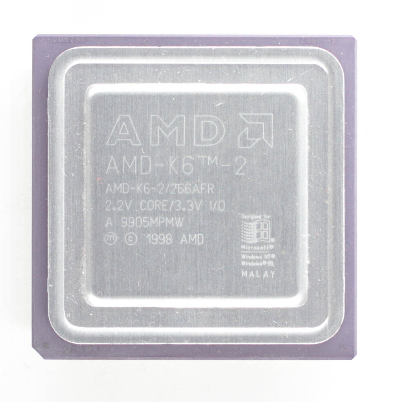 Socket 7 CPU - AMD K6-2 266MHz - AMD-K6-2/266AFR - TESTED - NO TARIFF 