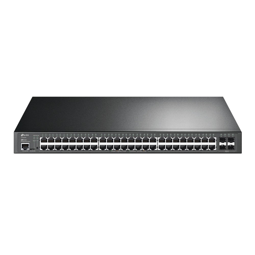 TP-Link USA Corporation SG3452P Jetstream 52-Port Gigabit L2+ Managed Switch
